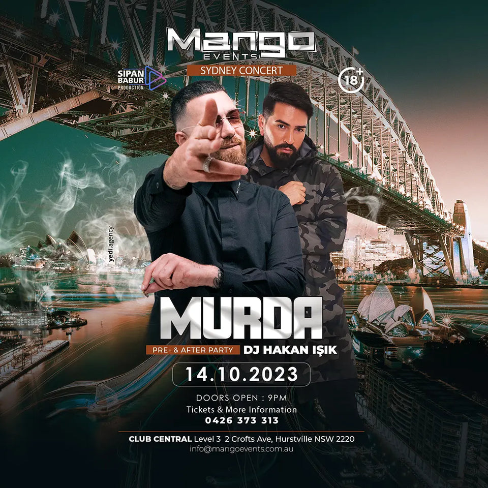 MURDA — official Mango Events media