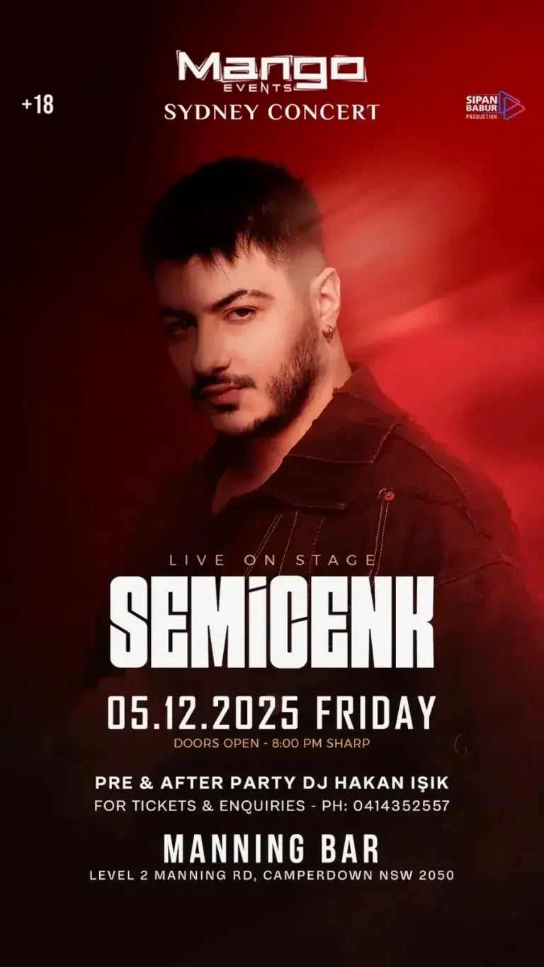 SEMICENK Concert Sydney 5th December 2025
